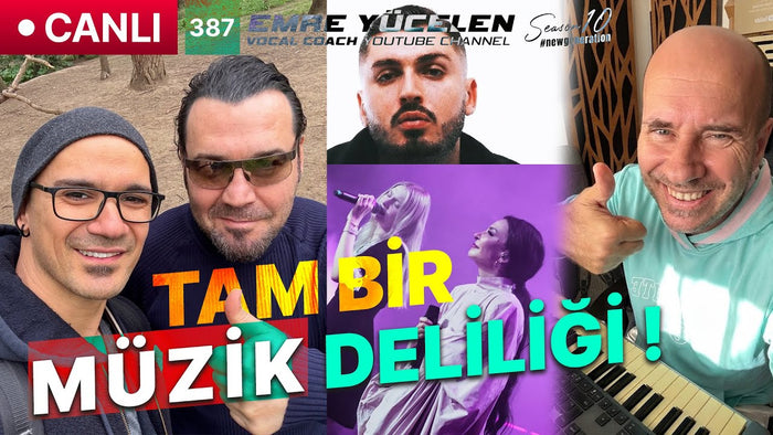 Haftalık Ses Analizi Canlı Yayını (TAM BİR MÜZİK DELİLİĞİ !) #387
