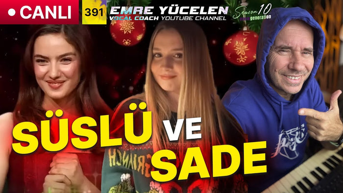 Haftalık Ses Analizi Canlı Yayını (SÜSLÜ VE SADE) #391