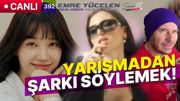 Haftalık Ses Analizi Canlı Yayını (YARIŞMADAN ŞARKI SÖYLEMEK !) #392