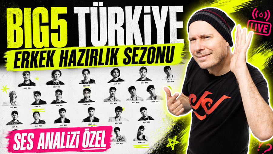 🔴 ÖZEL YAYIN: BIG5 Türkiye Erkek Hazırlık Sezonu | Ses Analizi