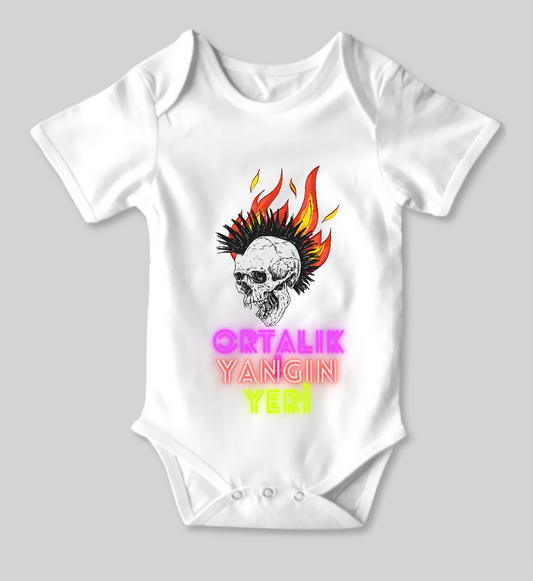 المكان عبارة عن حطام محترق يا عزيزي.