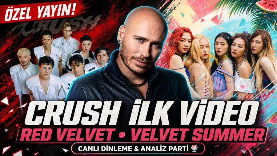 ÖZEL YAYIN ! CRUSH İLK VİDEO VE RED VELVET 