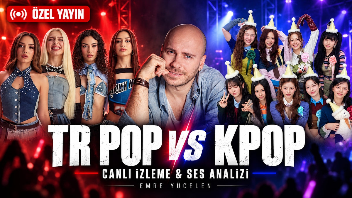 🔴 ÖZEL YAYIN: TR POP VS KPOP | Özel Canlı İzleme & Ses Analizi Partisi”